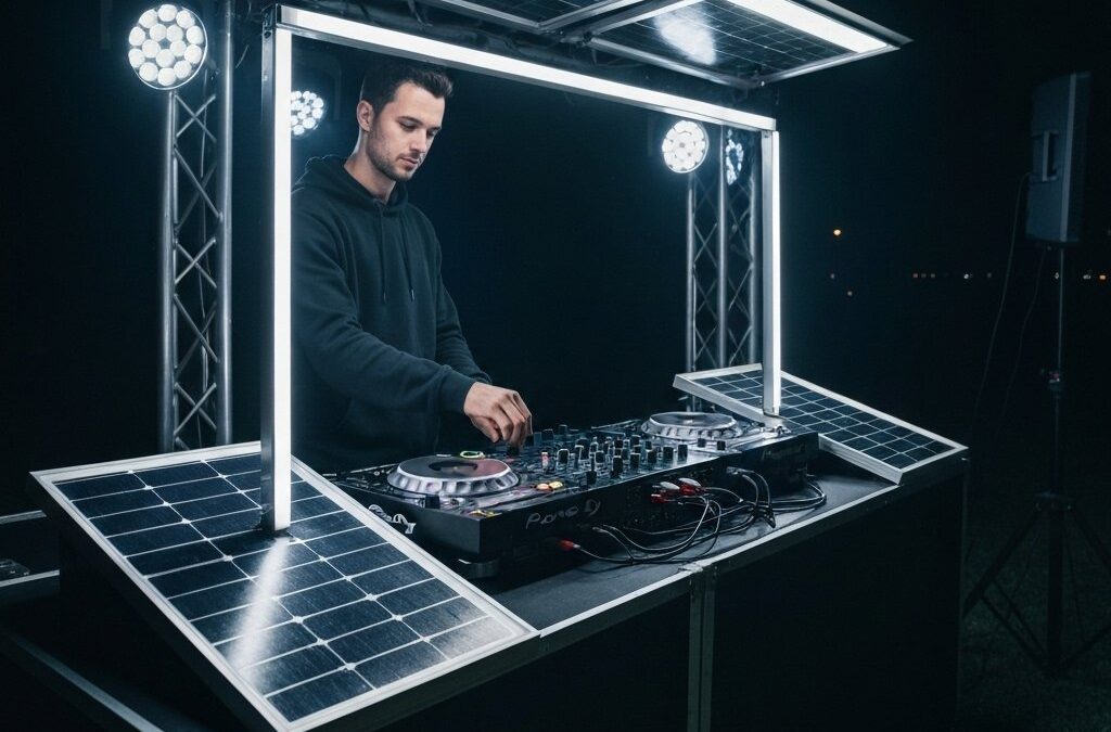 Secrets d’un DJ mobile : son, lumière et énergie verte pro