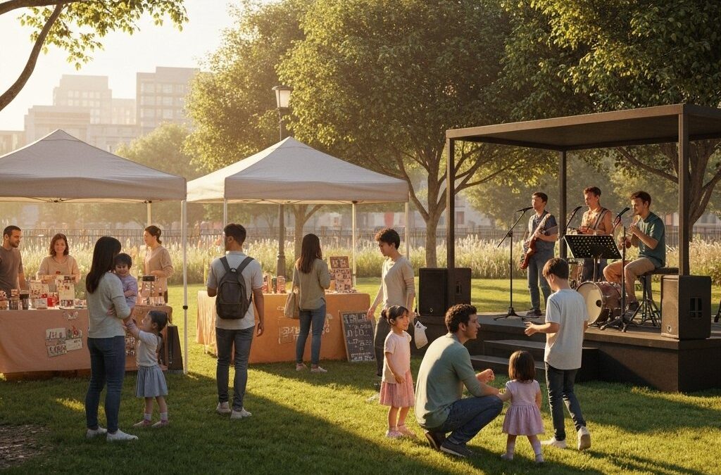 7 formats d’evenements qui transforment votre parc local